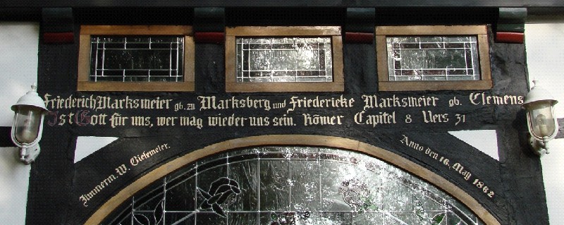 alte Nummer Asmissen Nr.93 Hof Marksmeier , Extertal-Asmissen Nr.5