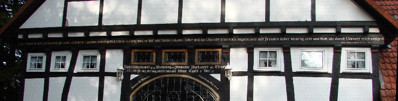 alte Nummer Asmissen Nr.93 Hof Marksmeier , Extertal-Asmissen Nr.5