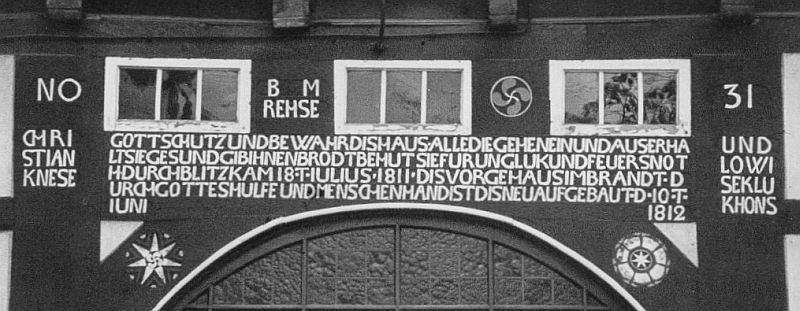 Knese, Extertal-Bösingfeld, Südstr. (alte Hausnummer Nr. 31 )