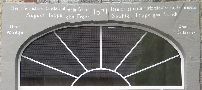 Hardissen Nr. 11: Tappe