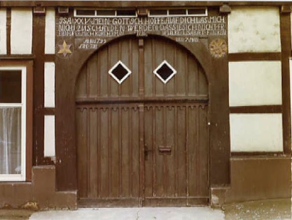 Kohlstädt Nr. 16 Tischler Wilhelm Ruth