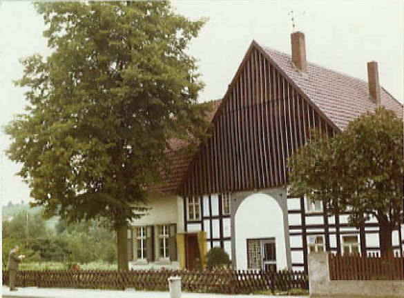 Kohlstädt Nr. 17 Schröder (gemalt, teilweise übermalt) Forstverwaltung
