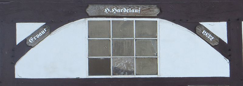 Lügde Eschenbrucher Straße Hausinschrift