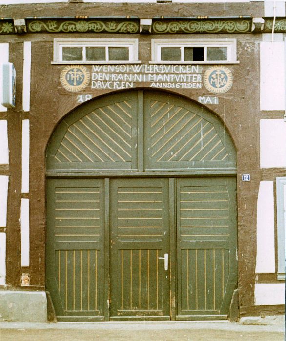 Lügde , Hintere Str.12