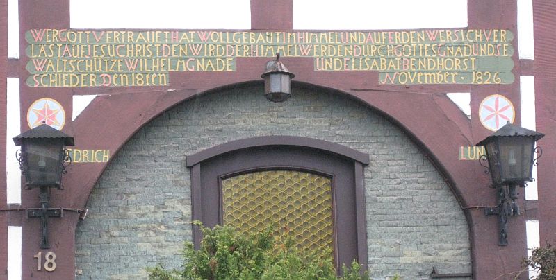 Schieder, Pyrmonter Str. Gasthaus Forsthaus