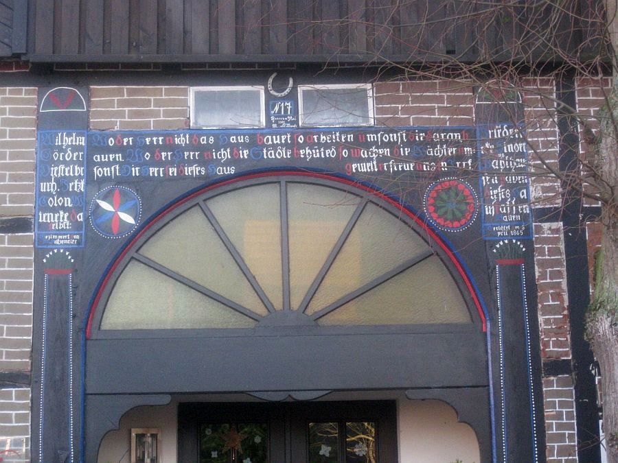 Torbogen Diestelbruch Nr. 17; Foto Herbert Penke
