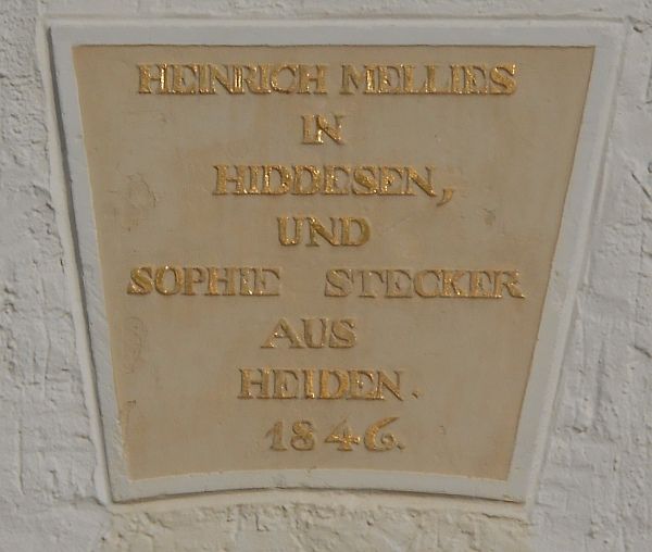 Ehem. Hiddesen Nr. 11 (Mellies)