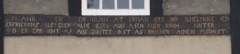 Lieme Wilhelm Starke, Mittelstraße: