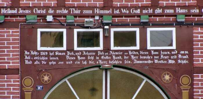 Ehem. Oettern-Bremke Nr. 13 (Piek)