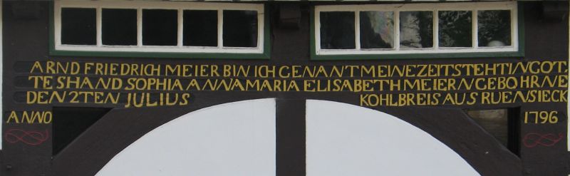 Schwalenberg Nr. 112 Arend Friedrich Meyer v. Kerstingmeyer Alte Torstraße 10