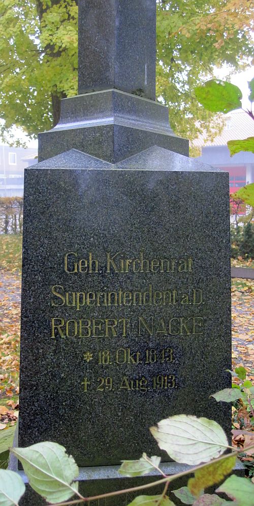 Geh. Kirchenrat Superintenden a.D.  Robert Nacke