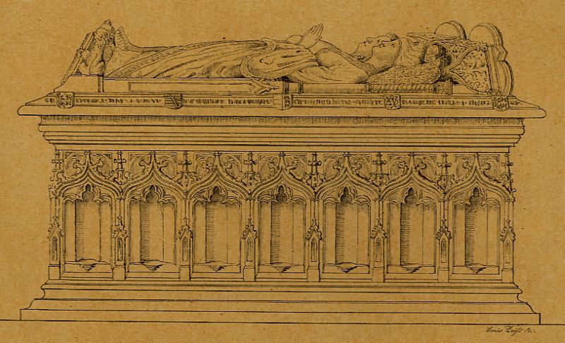 Lippische Landesbibliothek: Fotografische Reproduktion einer Zeichnung von Emil Zeiss 1863 